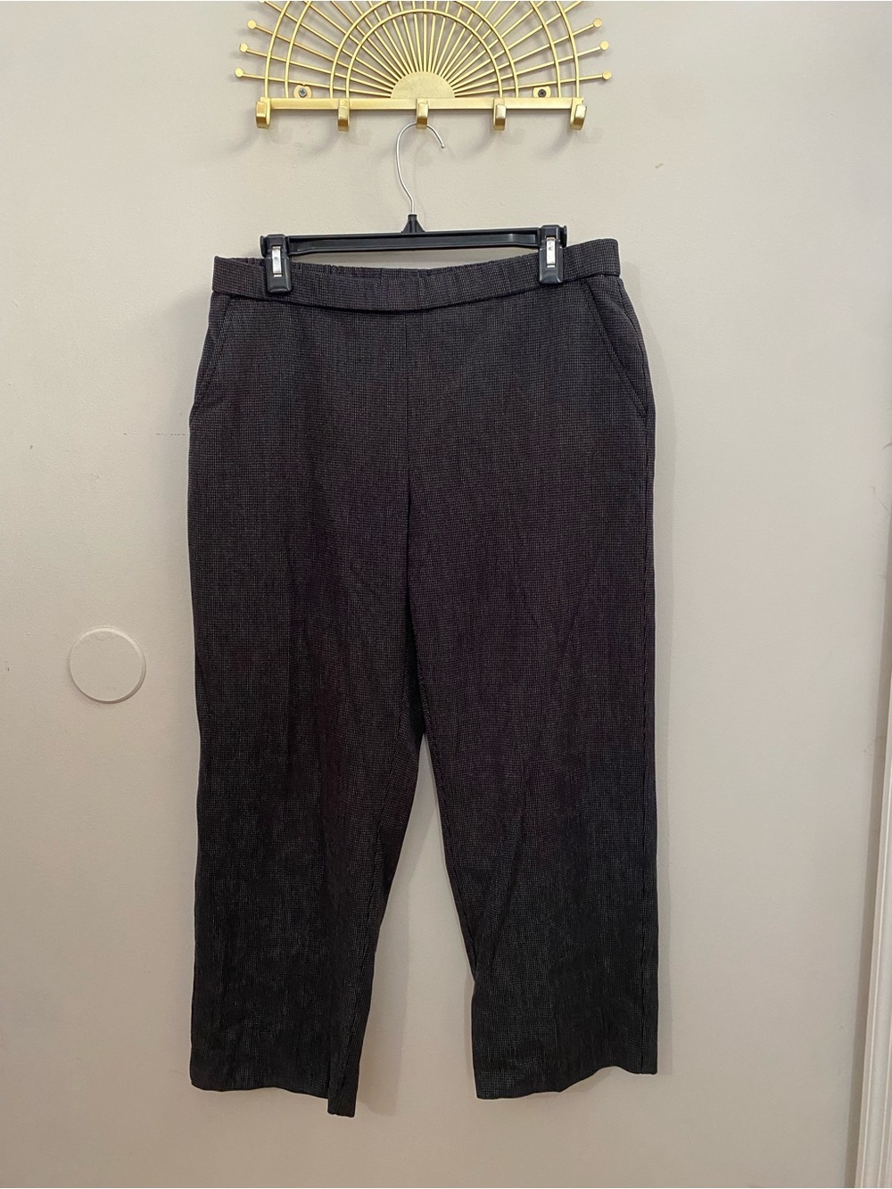 croft & barrow Dark Charcoal Dress Pants